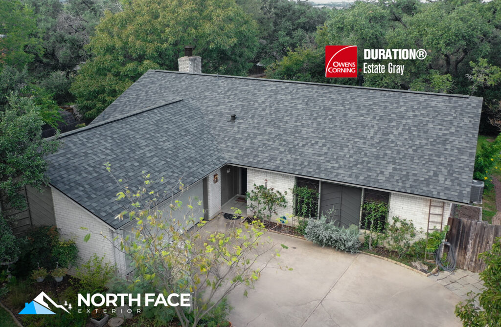 North Face Exterior | Austin Texas Roofing Companies | Company | Contractors | Round Rock, Cedar Park | Leander | Georgetown | Pflugerville | Liberty Hill | Temple | Hutto | Elgin | Marble Falls | Lago Vista
