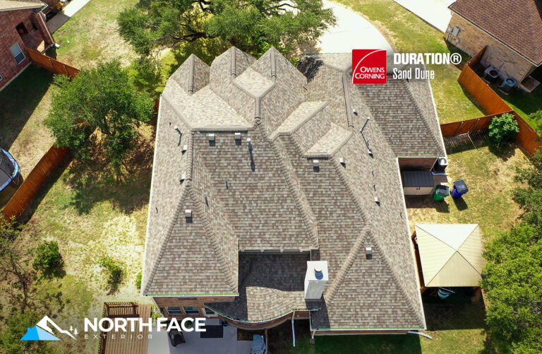 North Face Exterior | Austin Texas Roofing Companies | Company | Contractors | Round Rock, Cedar Park | Leander | Georgetown | Pflugerville | Liberty Hill | Temple | Hutto | Elgin | Marble Falls | Lago Vista