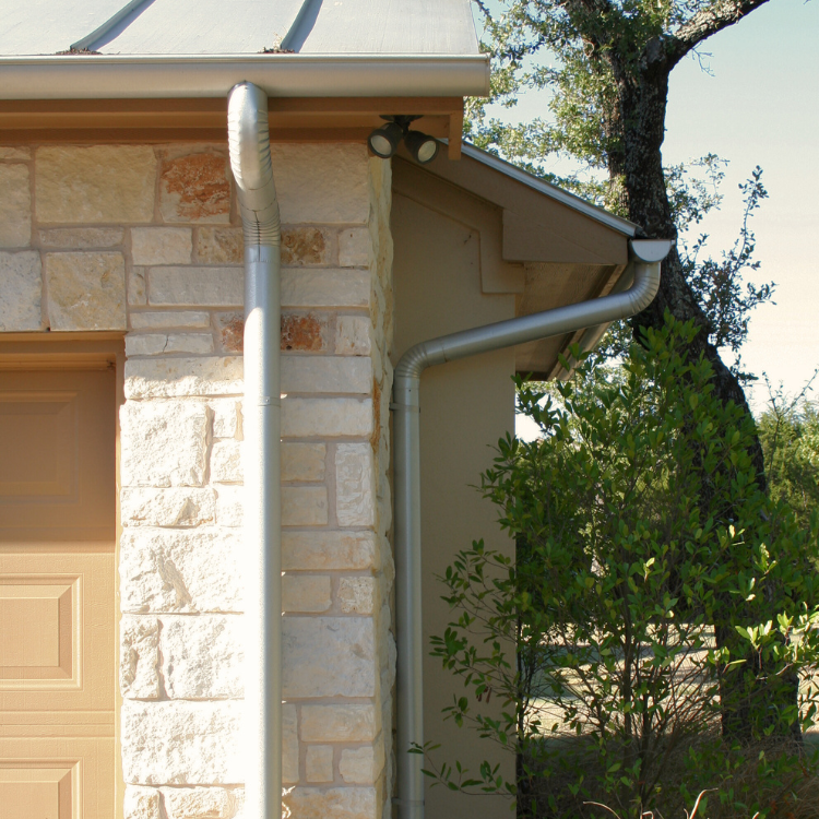 Senox Seamless Gutters - Smooth Elbows | Cedar Park Seamless Gutters, Cedar Park Gutter Company, Cedar Park gutter repair, Cedar Park gutter replacement, Cedar Park gutter cleaning, Gutter Leaf Guards, Cedar Park roofing contractors, Cedar Park commercial gutters, Cedar Park residential gutters, North Face Exterior